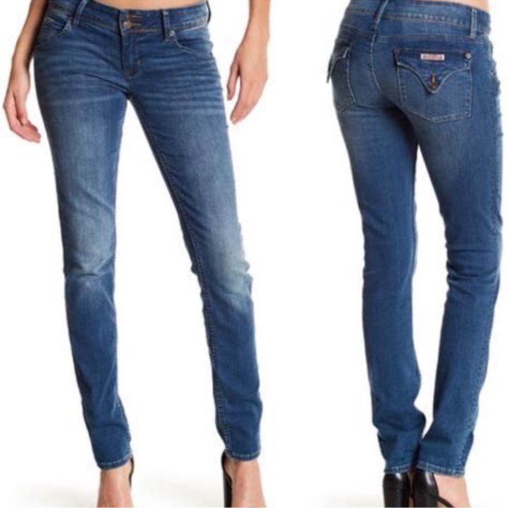 Hudson Collin Skinny Blue Jeans Size 28